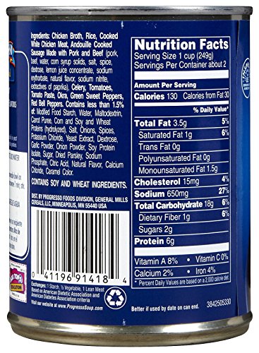 Progresso Traditional Soup - Chicken & Sausage Gumbo - 19 oz