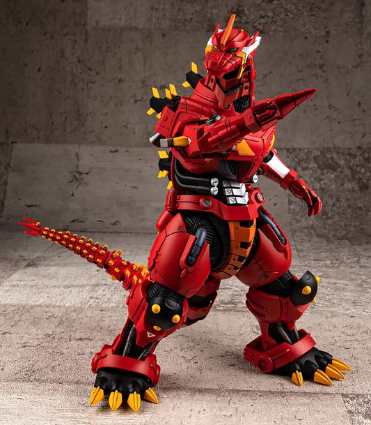 Aoshima Godzilla vs. Evangelion Kiryu Kai Eva Unit-02 Color Model Kit, Small