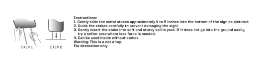 CoComelon Happy Birthday Yard Signs with Metal Stakes, 16