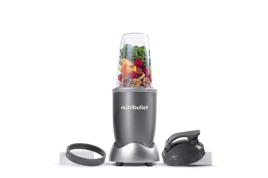 nutribullet Personal Blender for Shakes, Smoothies, Food Prep, and Frozen Blending, 24 Ounces, 600 Watt, Gray, (NBR-0601)