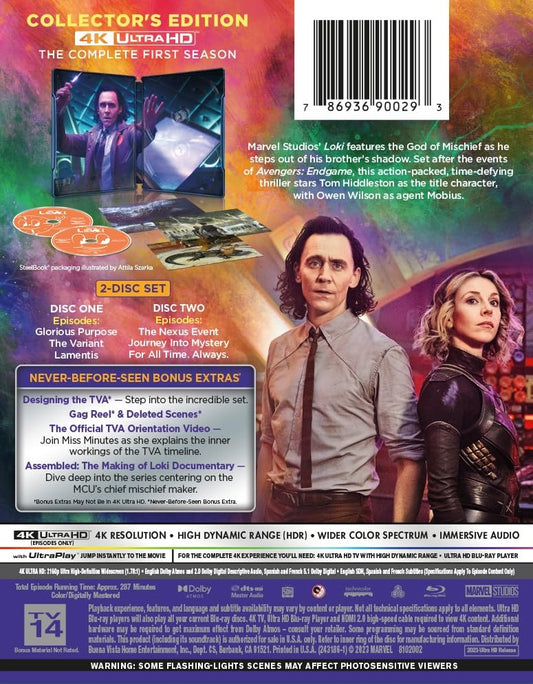 Loki : Season 1 [4K UHD]