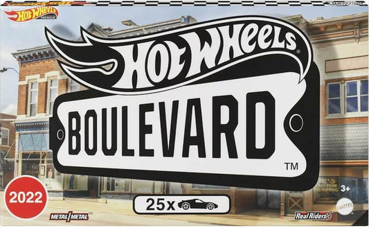 Hot Wheels Boulevard 25-Car Factory Set Premium 1:64 Scale