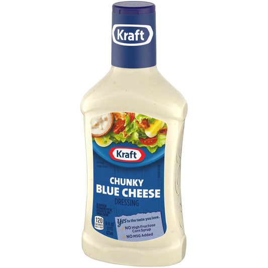 Kraft Chunky Blue Cheese Dressing (16 fl oz Bottle)