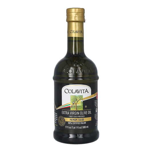 Colavita Premium Italian Extra Virgin Olive Oil 17 fl. oz., Glass Bottle