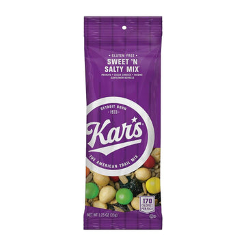 Kar’s Nuts Sweet ‘N Salty Trail Mix, 1.25 oz Individual Snack Packs - Pack of 100 - Healthy Snacks for Adults and Kids