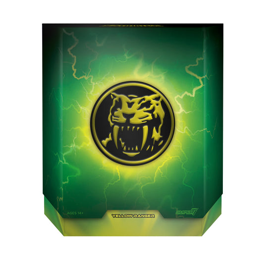 Super7 ULTIMATES! Mighty Morphin Power Rangers Yellow Ranger - 7