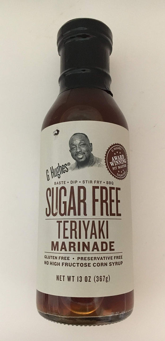 4 Set- G. Hughes Sugar Free Teriyaki Marinade 13 oz.