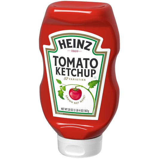 Heinz Tomato Ketchup (20 oz Bottles, Pack of 6)