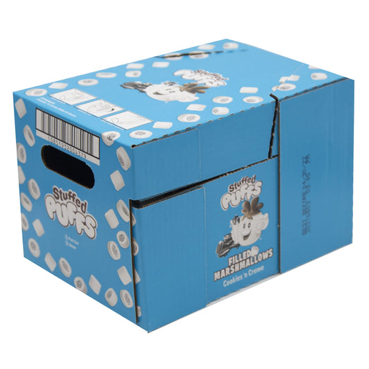 Stuffed Puffs, Stuffed Puffs Cookies N Creme, 8.6 Ounce