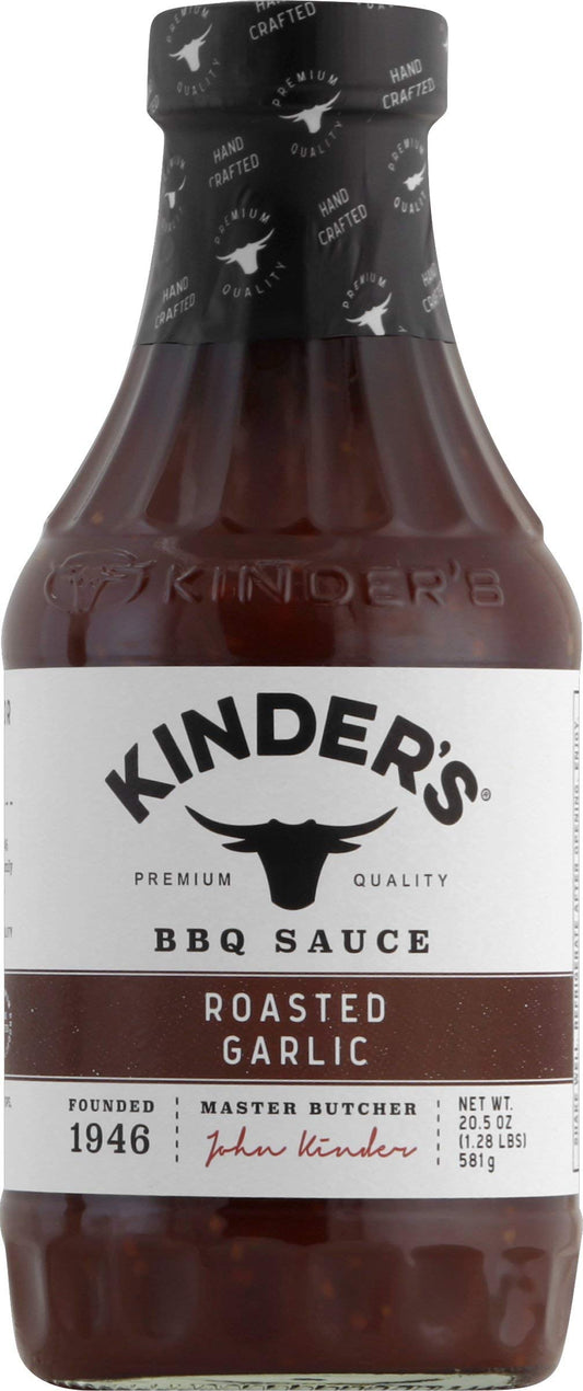 Kinder Sauce Barbecue Rusted Garlic, 20.5 oz