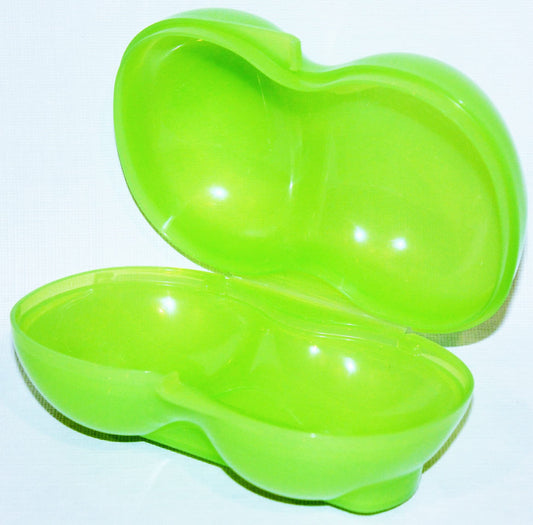 Tupperware Lime Keeper Hinged Storage Container Green