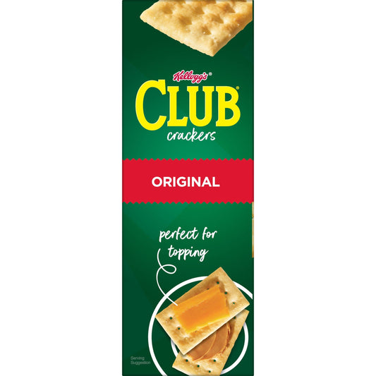 Club Crackers, Lunch Snacks, Snack Crackers, Original, 13.7oz Box (1 Box)