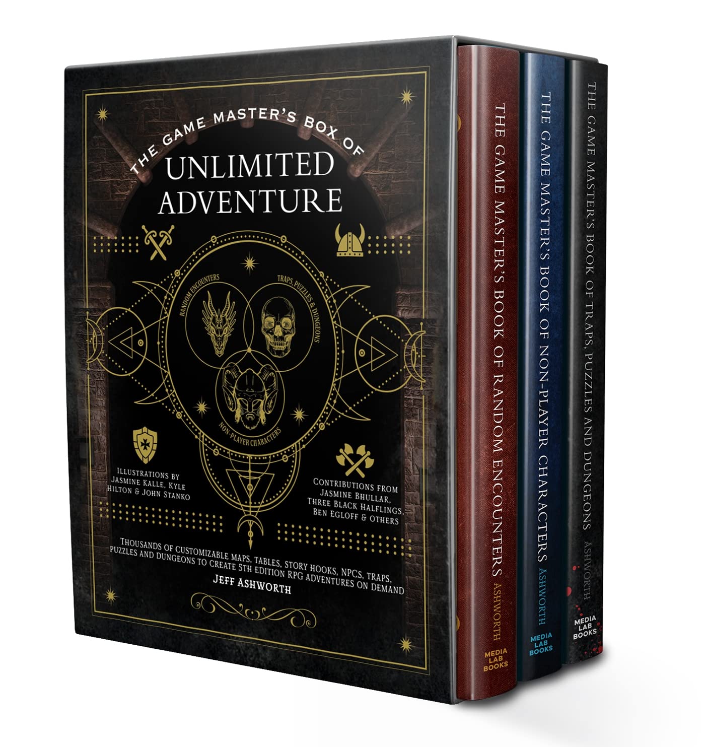 The Game Master's Box of Unlimited Adventure: Thousands of unforgettable maps, tables, story hooks, NPCs, traps, puzzles and dungeon chambers to ... adventures on demand (The Game Master Series)