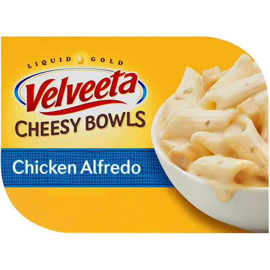 Velveeta Cheesy Bowls Chicken Alfredo (9 oz Box) ( 4 PACK )