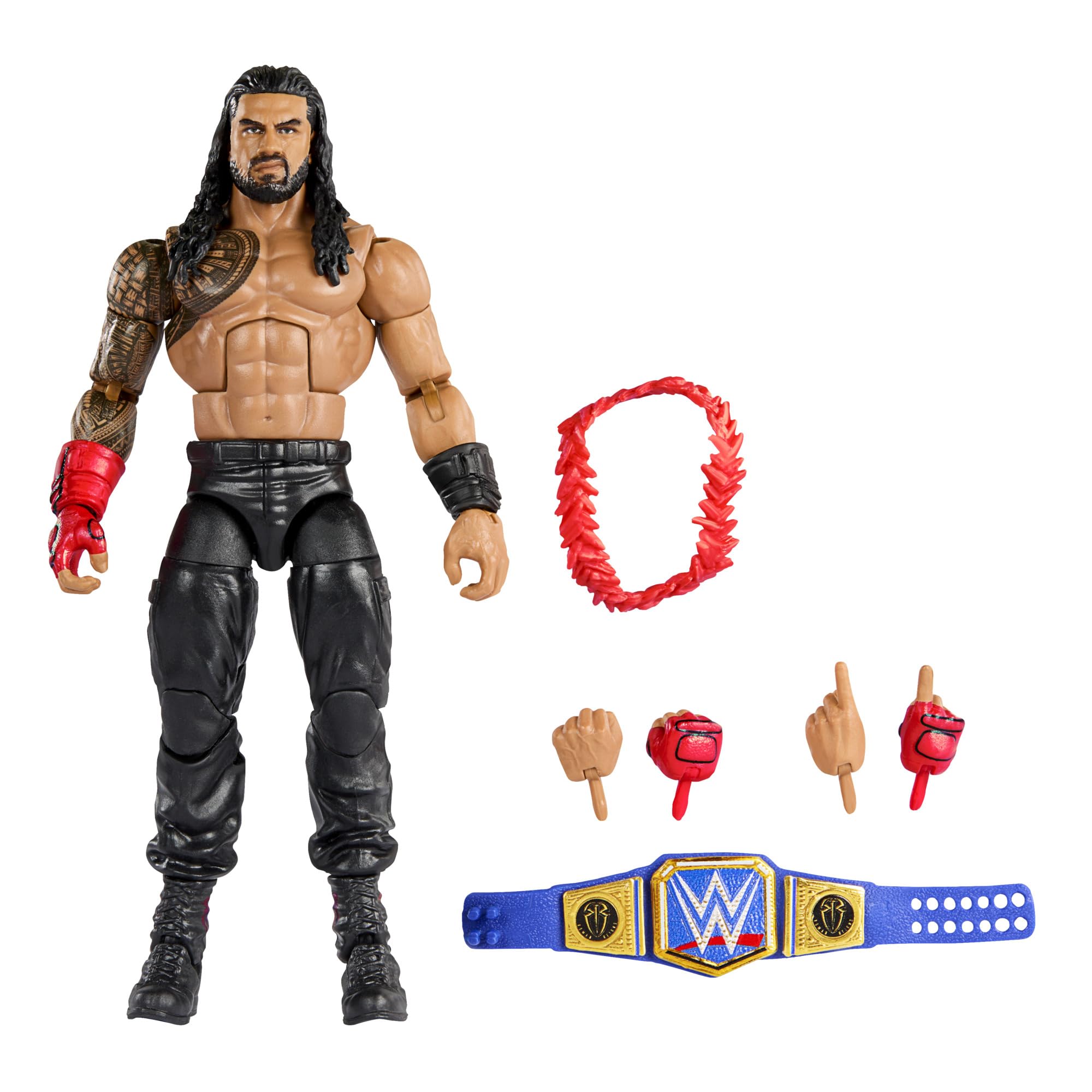 Mattel WWE Elite Action Figure Roman Reigns with Accessory