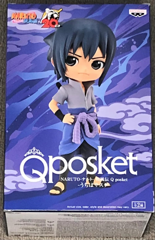 Banpresto - Naruto Shippuden Q Posket-Uchiha Sasuke - (Version A) Statue