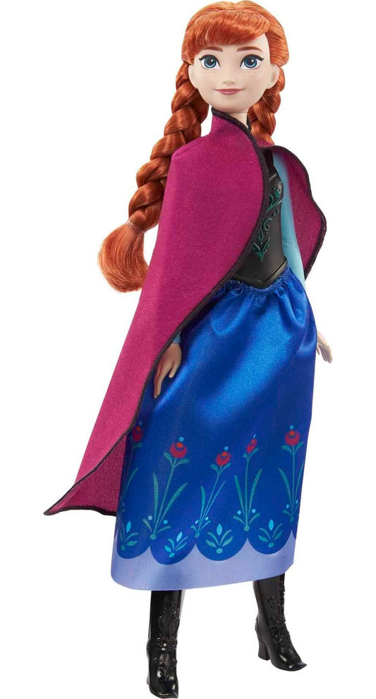 Mattel Disney Princess Dolls, Anna Posable Fashion Doll with Signature Clothing and Accessories, Mattel Disney's Frozen Movie Toys