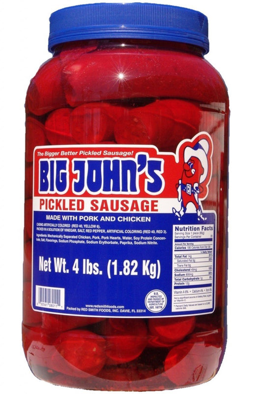 Big John's Pickled Sausage - Gallon