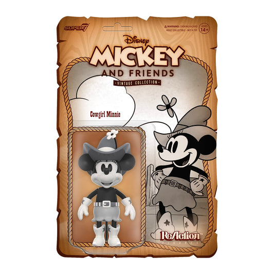 Super7 Disney Mickey and Friends Cowgirl Minnie Mouse - 3.75