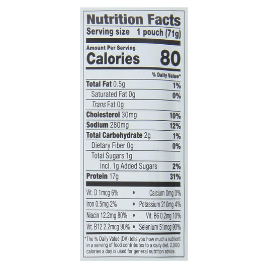 Bumble Bee Lemon & Pepper Seasoned Tuna, 2.5 oz Pouches (Pack of 12) - Ready to Eat - Wild Caught Tuna Pouch - 17g Protein per Serving - Gluten Free