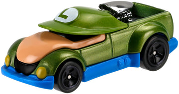 Hot Wheels Super Mario Character Cars Luigi Vehicle 2/7