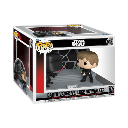 Funko Pop! Moment: Star Wars - Return of The Jedi 40th Anniversary, Darth Vader Vs. Luke Skywalker