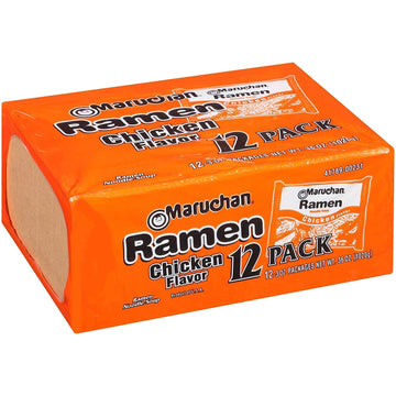 Maruchan, Ramen Chicken Flavor Noodle Soup, 12 Count