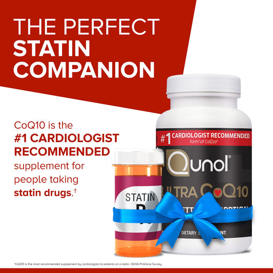 Qunol Ultra CoQ10 100mg Softgels- 3x Better Absorption, Antioxidant for Heart Health & Energy Production, Coenzyme Q10 Vitamins and Supplements, 1 Month Supply, 30 Count