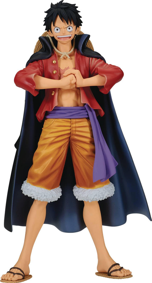 BanPresto - One Piece - DXF: The Grandline Series - Wanokuni Vol.4 Monkey D. Luffy Statue