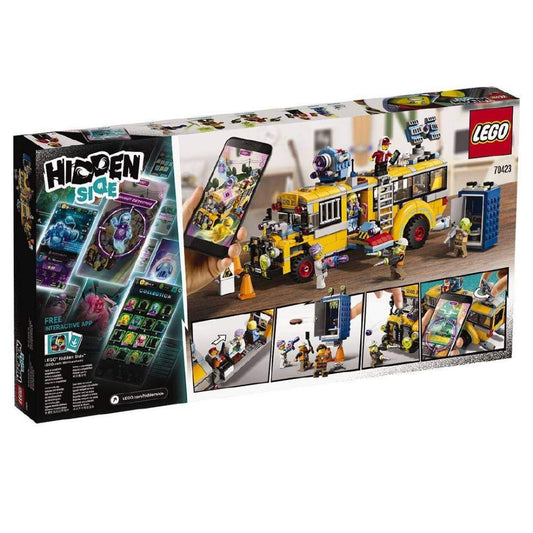 LEGO Hidden Side Paranormal Intercept Bus 3000 70423 Augmented Reality [AR] Building Kit with Toy Bus, Toy App Allows for Endless Creative Play with Ghost Toys and Vehicle (689 Pieces)