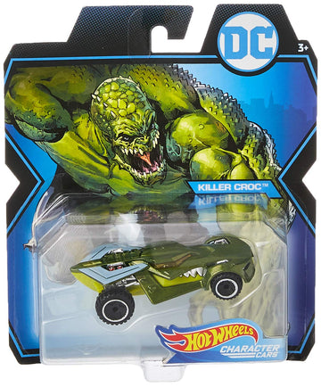 HOT WHEELS - DC Killer Croc Vehicles - Small Car - Inspired by Superheroes and Villains DC Comics - From 3 Years