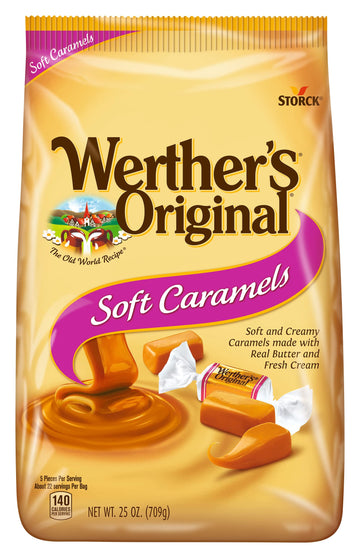 Werther's Original Soft Caramel Candy, 25 Oz Bag