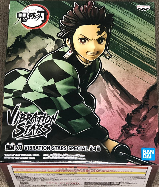 Banpresto 16373 Demon Slayer (Kimetsu no Yaiba) Vibration Stars Tanjiro Kamado Figure, Multiple Colors