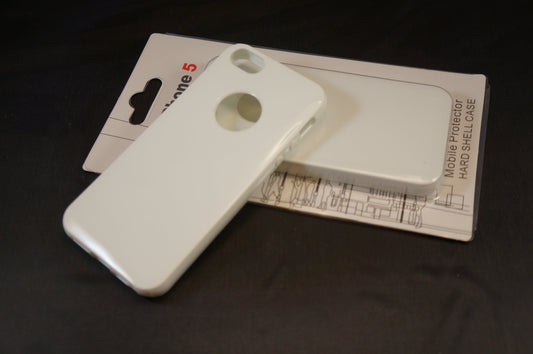 Protective TPU Case for iPhone 5 (White)