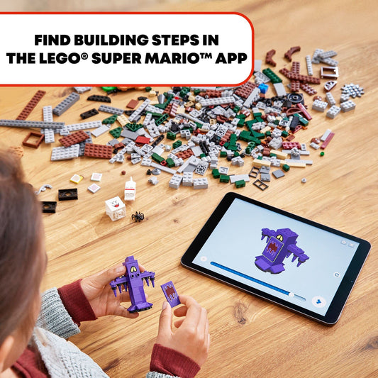 LEGO Super Mario Luigi’s Mansion Entryway Expansion Set 71399 Building Kit; Collectible Toy for Kids Aged 7 and up (504 Pieces)