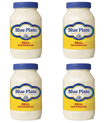 Blue Plate Real Mayonnaise, 30 fl oz (Pack Of 4)