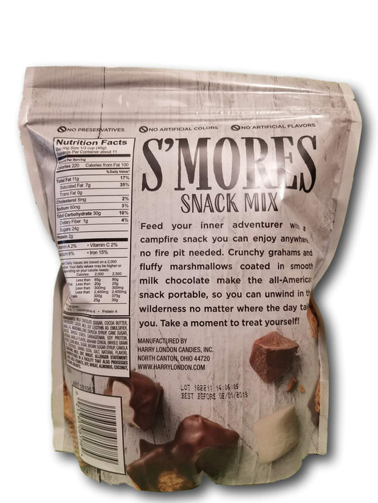 Harry London Smores Snack Chocolate Mix 18 Ounce