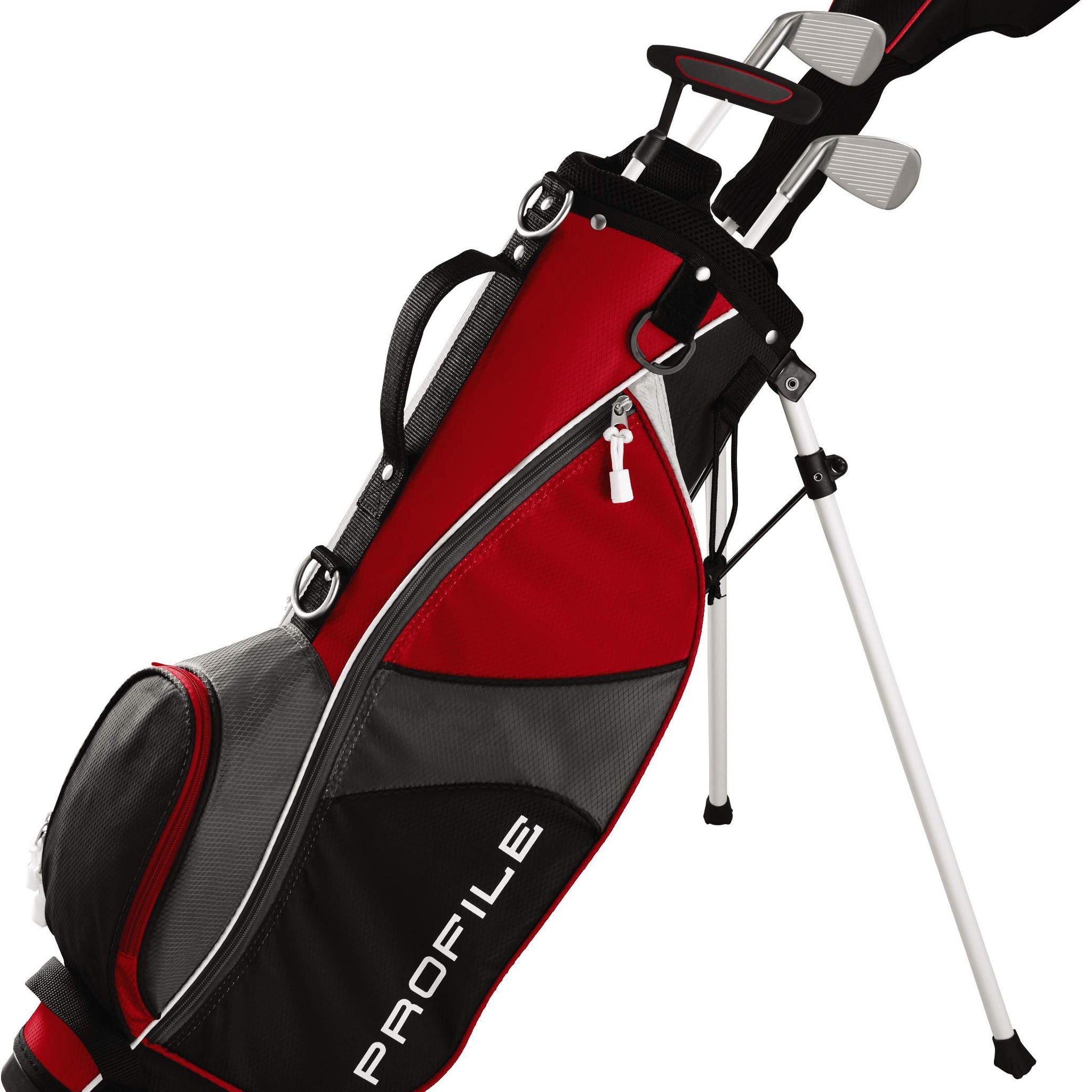 Wilson Profile JGI Junior Complete Golf Set - Small, Red, Right Hand