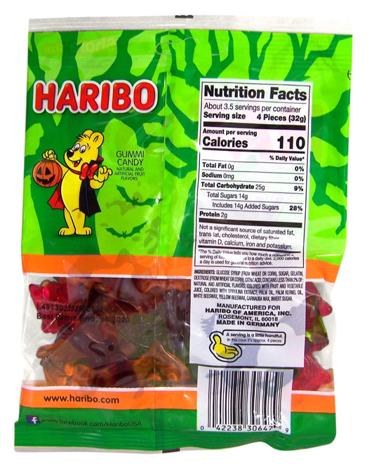 Haribo, Sour Vampire Bats, 4 Ounce