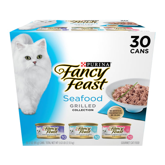 Purina Fancy Feast Grilled - (30) 3 oz. Cans