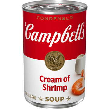 Campbell's Condensed Cream of Shrimp Soup, 10.5 Ounce Can