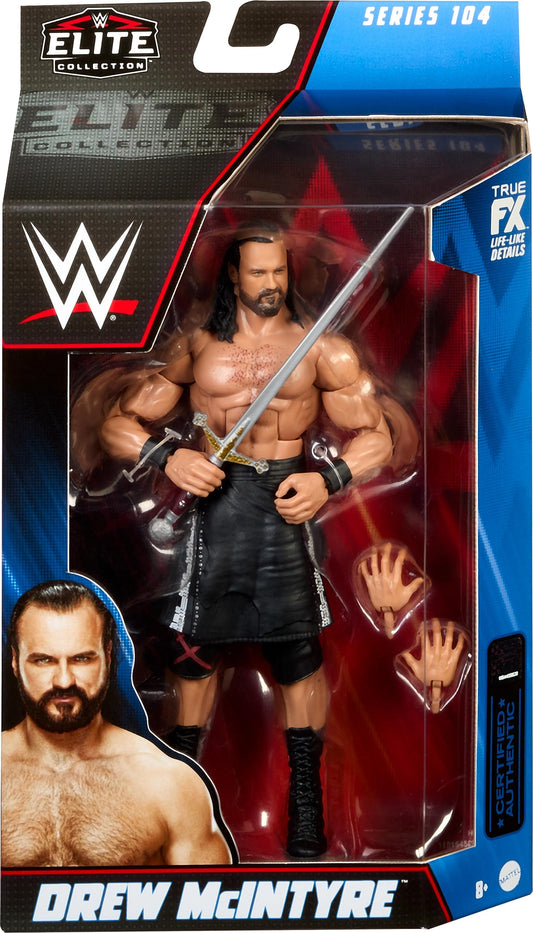 Mattel WWE Elite Action Figure Drew McIntyre with Accessory