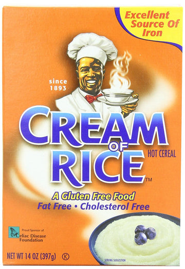 Cream of Rice, Instant Hot Cereal, 1.5 Ounce (Pack of 8)