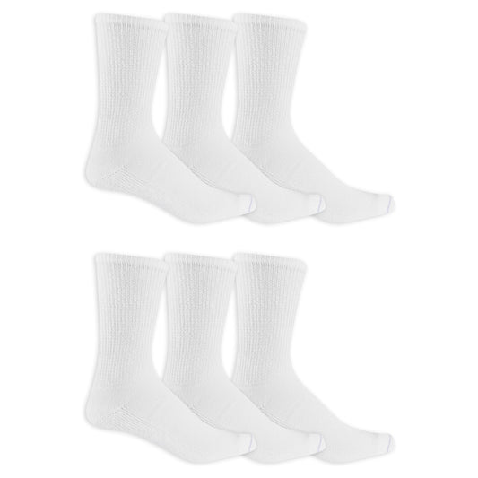 Dr. Scholl's Men's Diabetes & Circulator Sock, White, 13-15 US