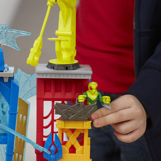 Hasbro Playskool Heroes Sha Spider Man Web Quarters Toy