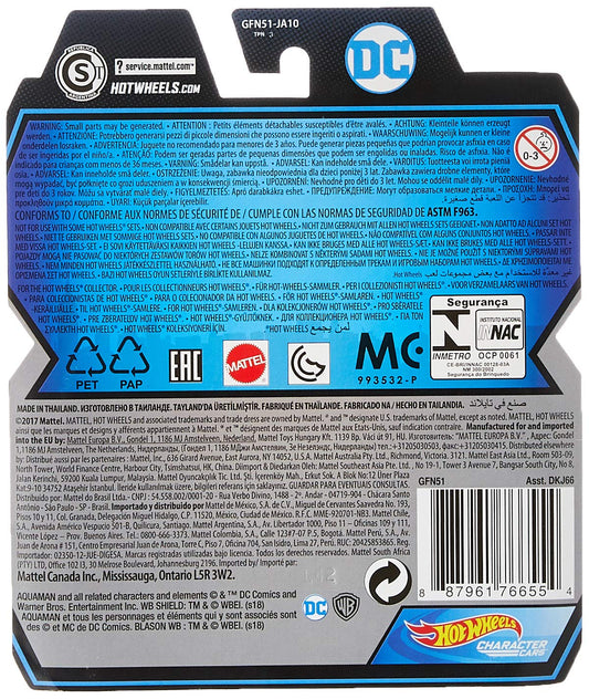 HOT WHEELS - DC Killer Croc Vehicles - Small Car - Inspired by Superheroes and Villains DC Comics - From 3 Years