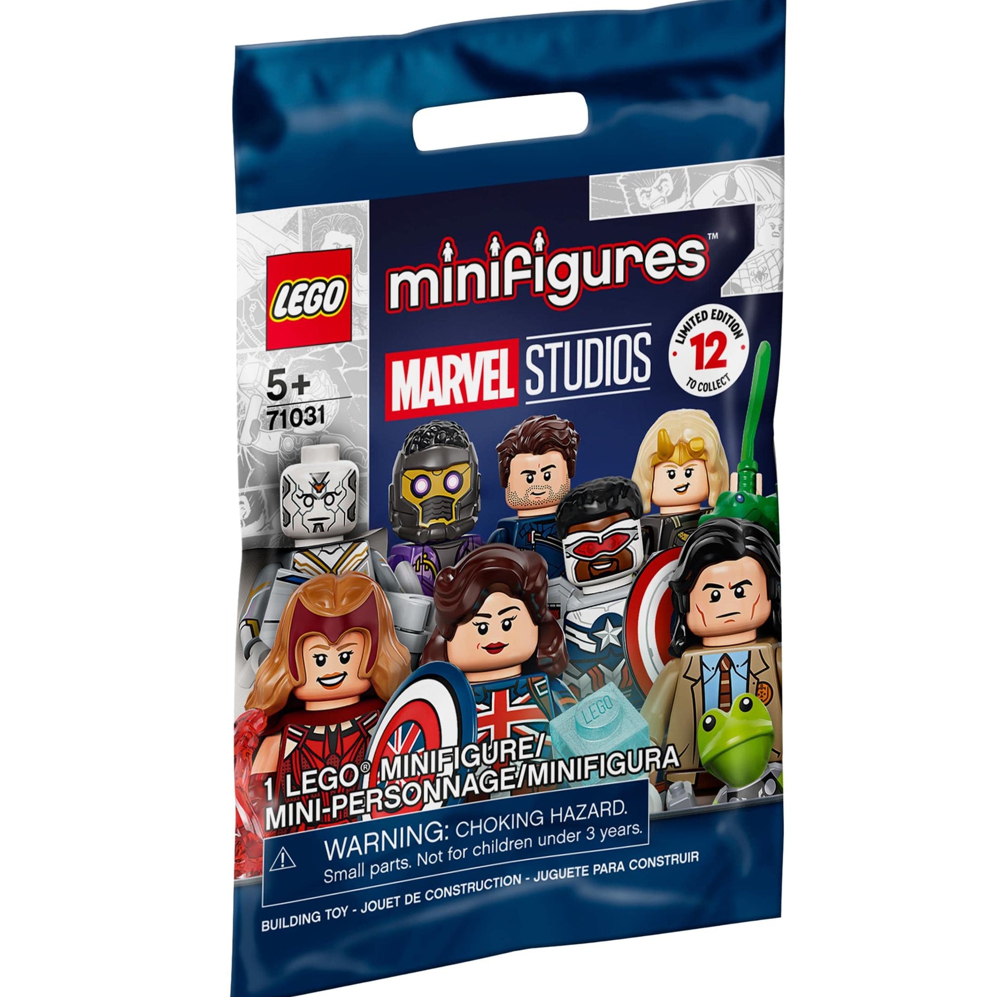 LEGO Minifigures Marvel Studios 71031 Building Kit; an Awesome Gift for Fans of Super Hero Building Toys; New 2021 (1 of 12 to Collect)