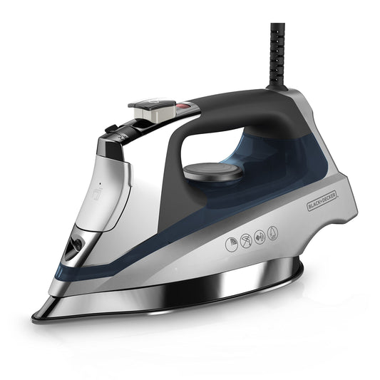 BLACK+DECKER Allure Professional Steam Iron, Blue, D3030