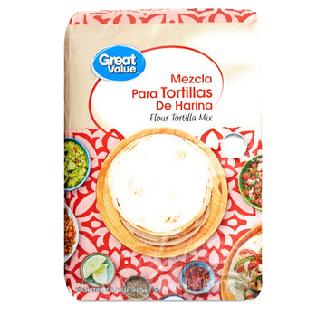 Great Value: Flour Tortilla Mix, 20 Lb