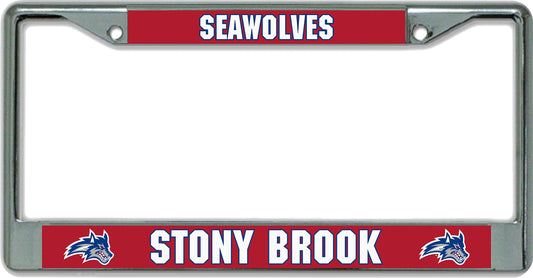 STONY BROOK UNIVERSITY Metal Chrome Frame
